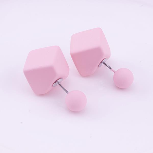 6 Pairs Mix Color Stud Earring Wholesale Earring Clip On Ear 2 E4R