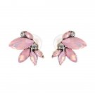 8 Colors Jujia Good Quality Simple Small Wing Symmetric Crys E4R
