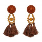 9 Colors Rope Tassel Good Quality Jewelry Big Resin Ele 2 E4R