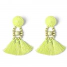 Ae Canfly Brincos Women Brand Boho Drop Dangle Fringe E E4R