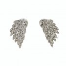 Angle Wings Earrings For Women Double Sided Stud Earrings Fa 2 E4R