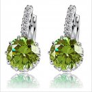 Atreus High Quality Silver Color Cz Nice Zircon Hoop Earring E4R