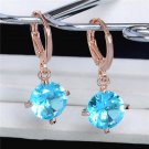 Atreus New Arrival 1 Pair Colorful Round Style Gold Color En 2 E4R