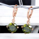 Atreus New Arrival 1 Pair Colorful Round Style Gold Color En E4R