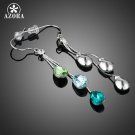 Azora Elegant Charm Earrings For Women With 3pcs Water Drop 2 E4R
