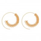 Beautyway Bohemia Personality Round Spiral Drop Earrings Exa 3 E4R