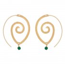Beautyway Bohemia Personality Round Spiral Drop Earrings Exa 4 E4R