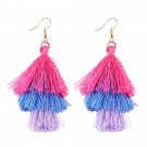 Best Lady Fringed Cheap Statement Tassel Earrings Goof Quali 2 E4R