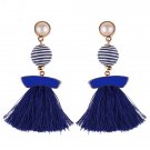 Best Lady Fringed Fashion Women Statement Earrings Tassel Mu E4R