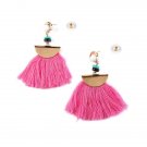 Best Lady Hot Design Fashion Jewelry Wedding Big Long Earrin 2 E4R
