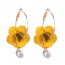 Best Lady Korean Fashion Flowers Statement Earrings Ladies B E4R