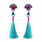 Best Lady New Fashion Statement Jewelry Tassel Long Ear 3 E4R