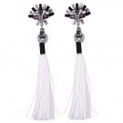 Best Lady New Fashion Statement Jewelry Tassel Long Ear E4R