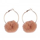 Best Lady New Fashion Women Cotton Ball Hot Drop Earrin 2 E4R