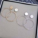 Big Hoop Earrings For Women Silver Gold Color Hoops Orecchin 2 E4R