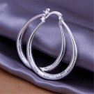 Bohemian Lovely Fashion Cute Silver Women Lady Wedding Earri 2 E4R