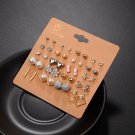 Danze 20 Pairs Lot Punk Fashion Stud Earrings Set For Women 2 E4R
