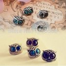 E018 New Hot Sell Cute Korea Style Retro Green Big Eyes 2 E4R