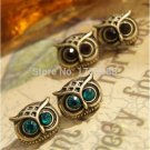 E018 New Hot Sell Cute Korea Style Retro Green Big Eyes E4R