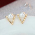 Eb035 Girls Fashion Personality Geometric Triangle Simulated E4R