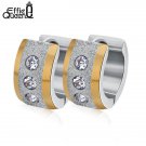 Effie Queen Factory Price Stainless Steel Earrings Pendiente 2 E4R