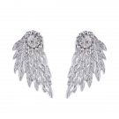 Ek101 New Fashion Party Brincos Crystal Angel Wing Gothic Fe 2 E4R