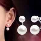 Ek389 Pendientes New Two Wear Ways Brinco Boucle Bijoux 2 E4R