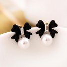 Ek974 New Mujer Earing Bijoux Crystal Imitation Pearl B E4R