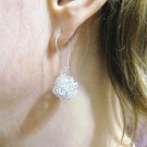 Es001 Personality Hollow Ball Stud Earrings For Women Fashio E4R