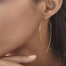Es143 Fish Shaped Stud Earrings Simplicity Handmade Copper W E4R