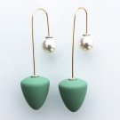 Es2024 Simulated Pearls Drop Earrings Women Pendientes Mujer E4R