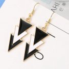 Es320 Long Drop Earrings Women Triangle Dangle Earring Fashi E4R