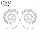 Ethnic Jewelry Swirl Hoop Earring For Women Brincos 2 C 3 E4R