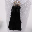 Europe Style Bohemian Shiny Rhinestone Chunky Long Tass E4R