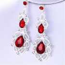 Fashion Big Long Blue Crystal Drop Earrings For Women Vintag E4R