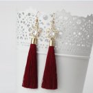 Fashion Bohemian Vintage Earrings Hollow Out Pentagram 2 E4R