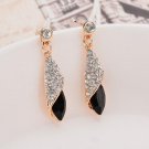 Fashion Brand Alloy Gold Colors Statement Austria Blue Cryst E4R