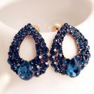 Fashion Brincos Perlas New Girls Earing Bijoux Blue Zir 2 E4R