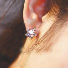 Fashion Full Rhinestone Five Pointed Star Shaped Colorful Cr E4R
