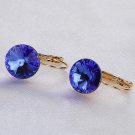 Fashion Jewelry Gold Color Earring For Women Austrian C 2 E4R