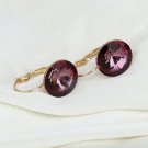 Fashion Jewelry Gold Color Earring For Women Austrian C 5 E4R