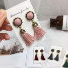 Fashion Vintage Earrings For Women Jewelry Bright Brick 8 E4R