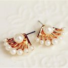 Fashion Women S Front Back Earrings Post Hanging Earrings Si E4R