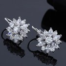 Free Gift Box Luxury Female Zircon Drop Earrings Rose Gold C E4R