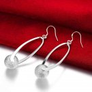Free Shipping Fashion Jewellery Charms Silver Plated Earring E4R