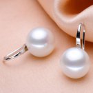 Free Shipping Hot Sale Fashion Pearl Stud Earrings New Natur E4R