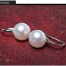 Free Shipping Top Quality Fashion Silver Color Earring Beads E4R