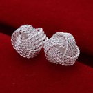 Free Shipping Wholesale Summer Style Silver Plated Earrings 2 E4R