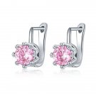 Fym Brand Luxury 7 Colors Big Green Round Cut Cubic Zirconia E4R