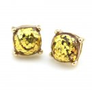 Glitter Stud Earrings Women Jewelry Gold Kate New York E4R